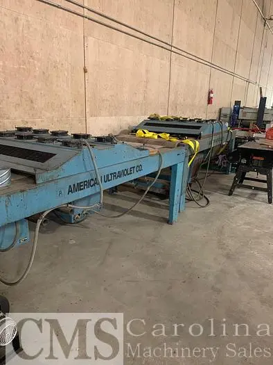 Used AMERICAN 2-STAGE ULTRAVIOLET OVEN Woodworking Complete Operations North Carolina US | CAROLINA MACHINERY SALES #422161