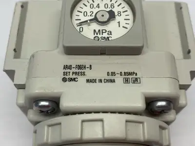 USED SMC MODULAR PRESSURE REGULATOR 0.05~0.85MPA SET PRESS
