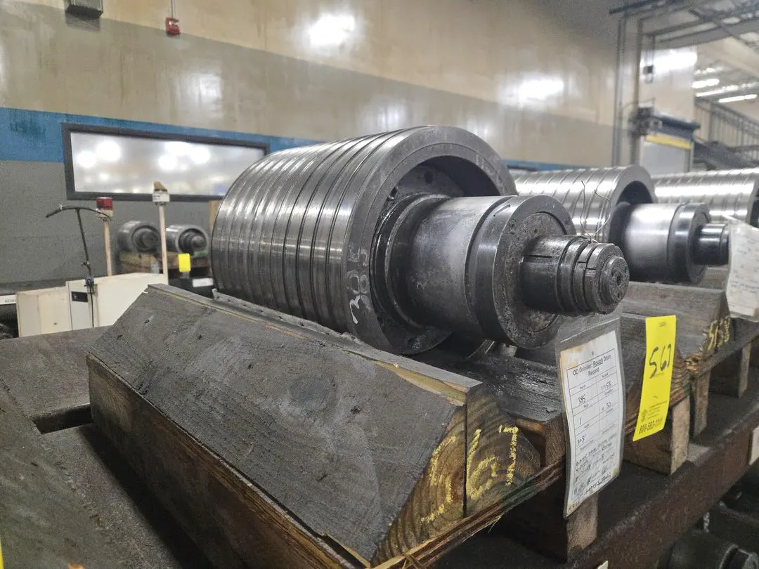 (1) OD Grind Drum Spindle