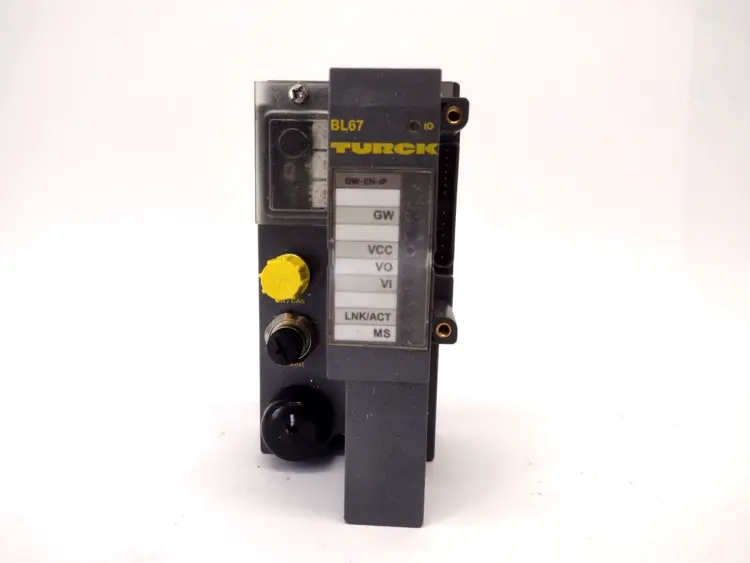 Used Turck Ethernet PLC Module FW:V2.9.0.7 PLC Ethernet Equipment Michigan US | Maverick Industrial Sales #1475250