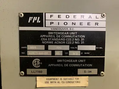 USED FEDERAL PIONEER 02877-A4-88