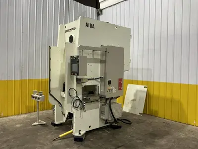 88 TON AIDA MODEL #DSF-N1-800 GAP FRAME PRESS: YOBRO #25102