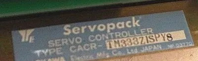 USED YASKAWA CACR-TM333Z1SPY8 SERVOPACK SERVO DRIVE CACRTM333Z1SPY8