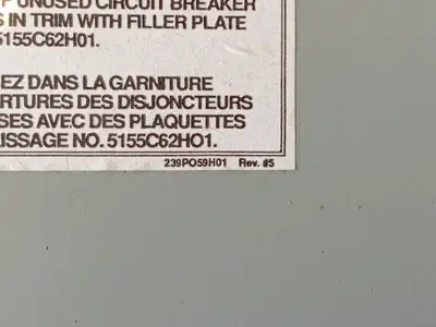 Used 2002 CUTLER-HAMMER POW-R-LINE 1A Switchgears British Columbia CA | Lenmark #1430110