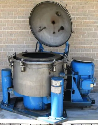 Western States EZ-300 30 x 18 perforate basket centrifuge, 316L SS.