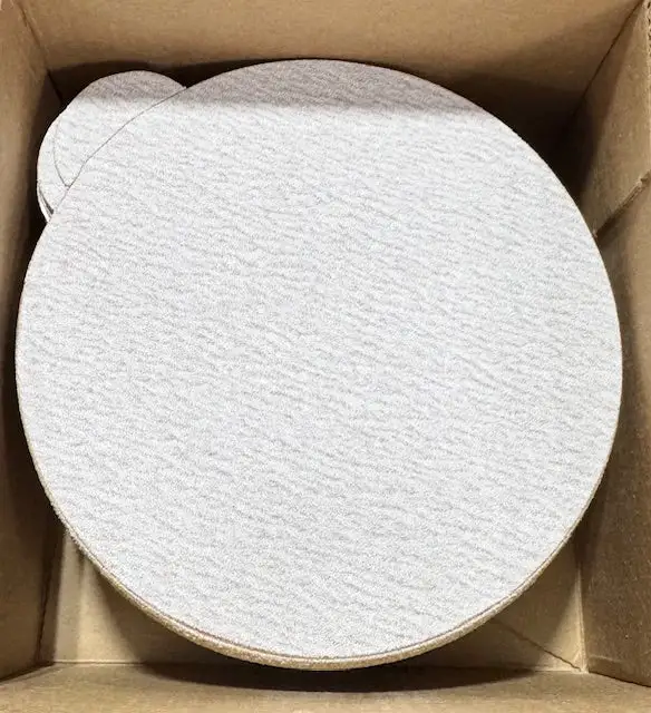 CGW 5" PSA Sanding Discs 120 Grit Silicon Carbide with Tab 100 Pack