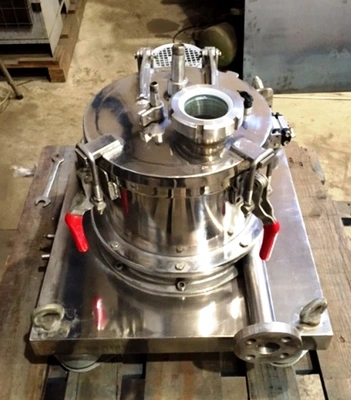 (2) Comteifa DT-2-BD perforate basket centrifuges, 316L SS.