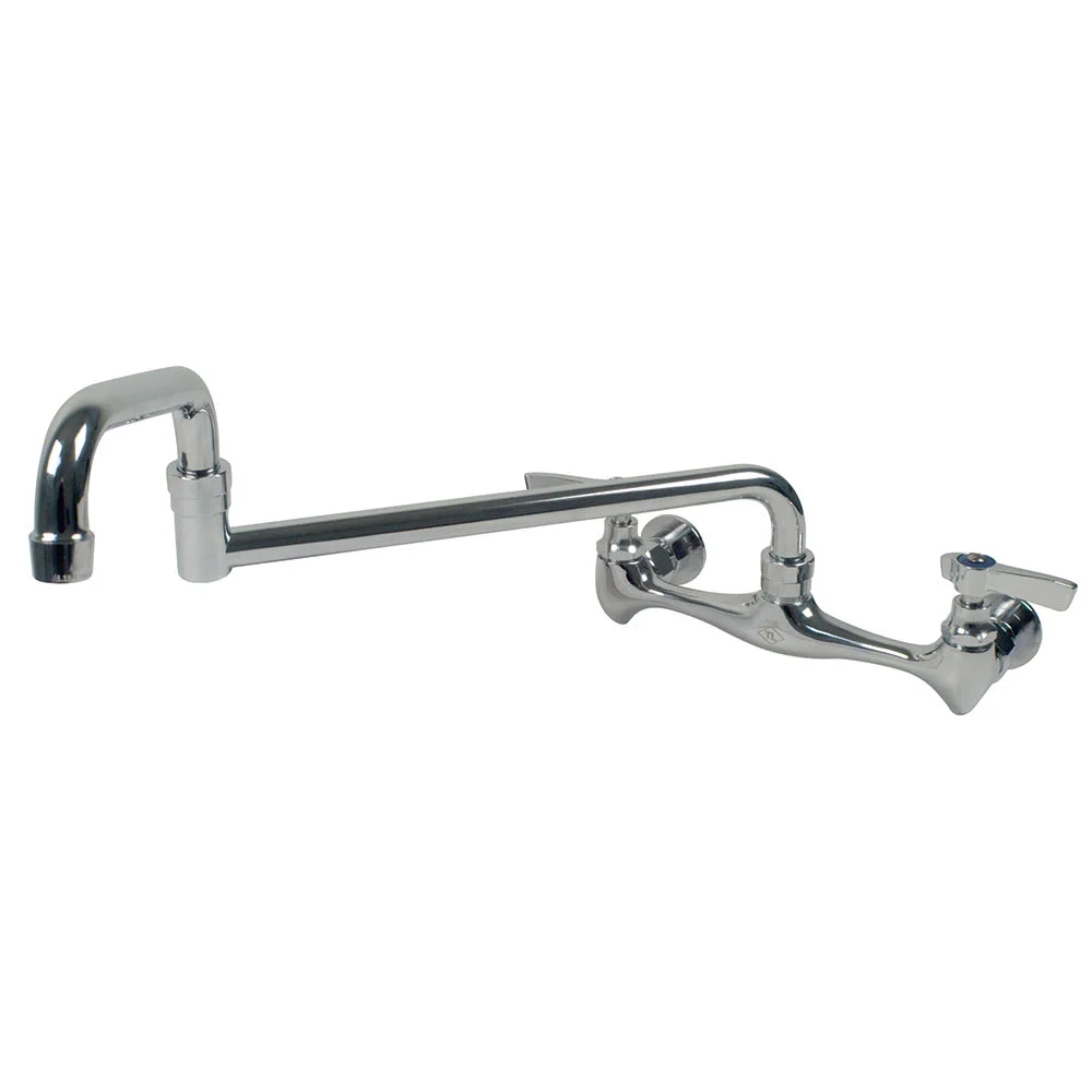 Advance Tabco K-211 Splash Mount Faucet w/ 18" Swing Nozzle