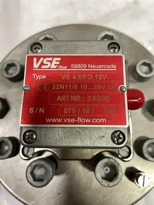 VSE VS 4 EPO 12V-32N11/6 Positive Displacement Gear Flowmeter 10-28VDC