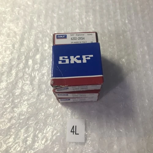 *Factory New (Lot of 4)* SKF EXPLORER 6202-2RSH SINGLE ROW BEARING#