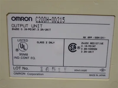 Omron C200H-OD215 Output Unit Used