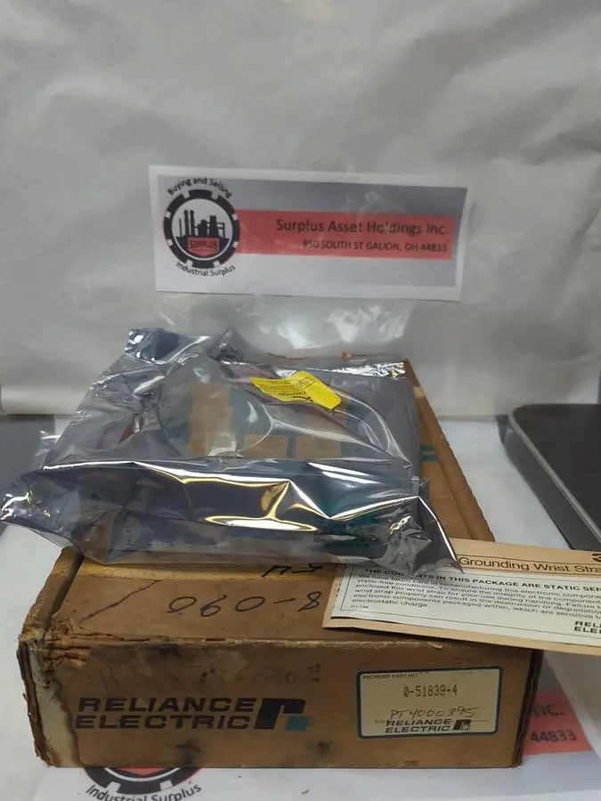 New | in-Stock RELIANCE ELECTRIC 0-51839-4 Relays & Switches | Surplus Asset Holdings #1227096