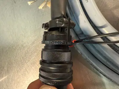 Amphenol Industrial MIL-DTL-5015 connector W/ Cable 0354 (4.5.5)