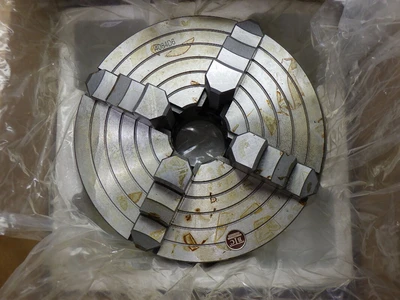 BTC 8" 4-Jaw Semi-Steel Independent Chuck D1-6 Mount 4084D6 (LOC1)