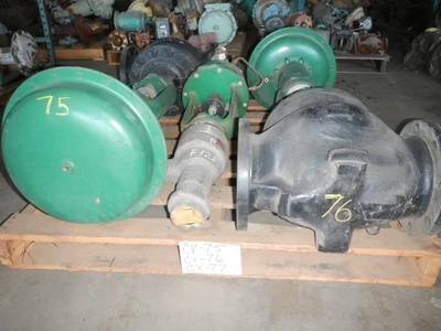 Fisher 6" 150 Class, WCB Flanged Control Valve
