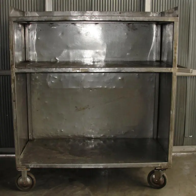 SPC7220  Miscellaneous Equipment utility cart / shelf truck 30" wide x 60" long x 70" tall, Stainless steel