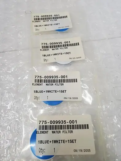 Used WATER FILTER 009935-001 Semiconductor Parts California US | Advanced Capital Equipment Sales #435780