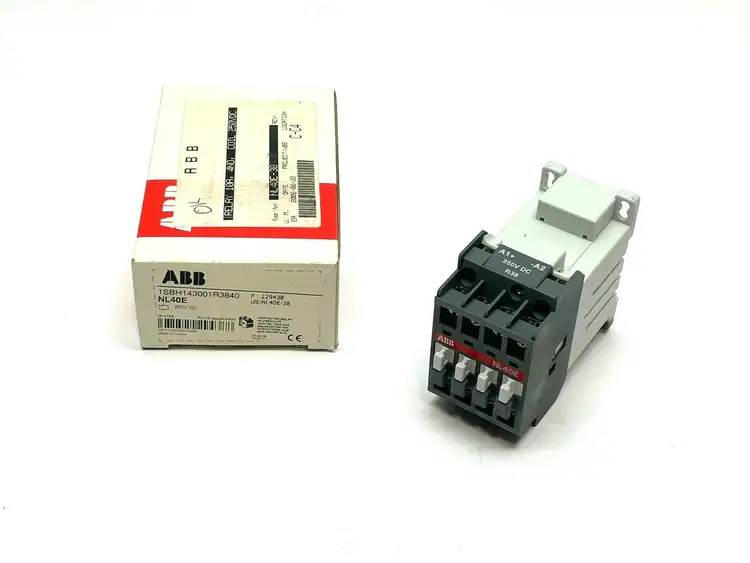 New | in-Stock ABB NL40E-38 Relays & Switches Michigan US | Maverick Industrial Sales #1400003