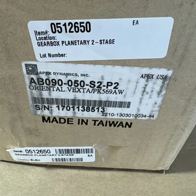 NEW Apex AB090-050-S2-P2