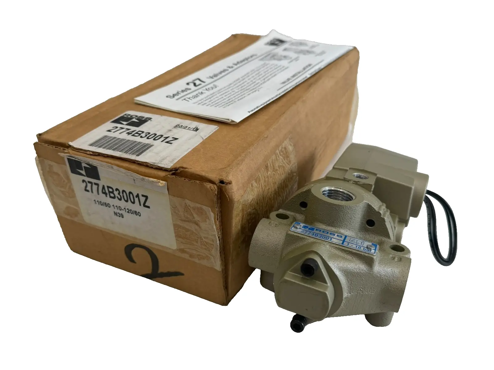 NEW ROSS CONTROLS 2774B3001Z DIRECTIONAL CONTROL VALVE 2774B3001