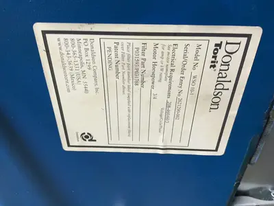 Used DONALDSON TORIT WSO 101 Dust Collectors Ohio US | HGR 24 #1309949