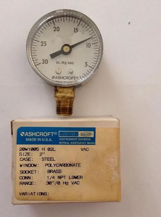 New | in-Stock ASHCROFT 20W1005 H 02L Universal Pressure Meters | Surplus Asset Holdings #1216884