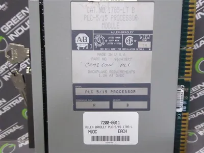 Allen Bradley 1785-LT/B PLC-5/15 Processor Module F/W Rev. R Used