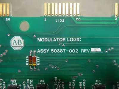 Allen Bradley 50387-002 Modulator Logic Board Rev. 02 Used