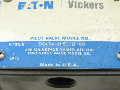 Used VICKERS _UNKNOWN_ Valves/Fittings Indiana US | Arrow Industrial #1316969