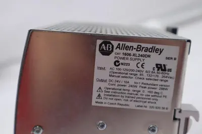 ALLEN-BRADLEY 1606-XL240DR 24VDC POWER SUPPLY (LOT OF 2) STOCK K-1880