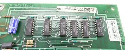 USED GOULD MODICON AS-203P-000 I/O CONTROL BOARD AS203P000 ASSY S203 REV C8