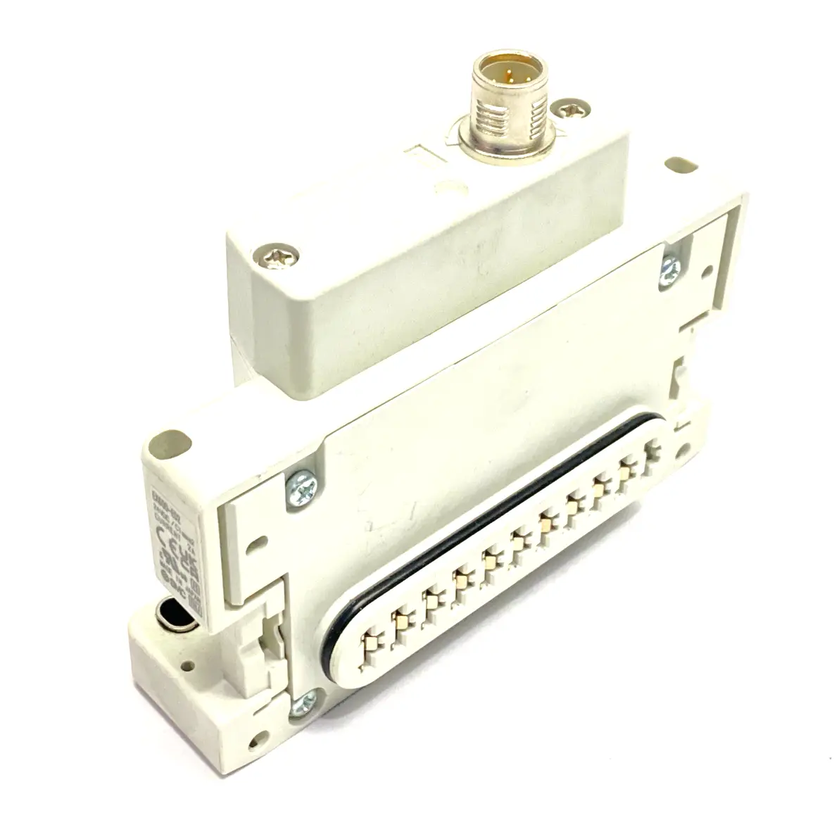 New | in-Stock SMC SMC EX600-ED2 SERIAL INTERFACE END PLATE UNIT, M12 5-PIN, D-SIDE PLC Ethernet Equipment | Maverick Industrial Sales #1099406