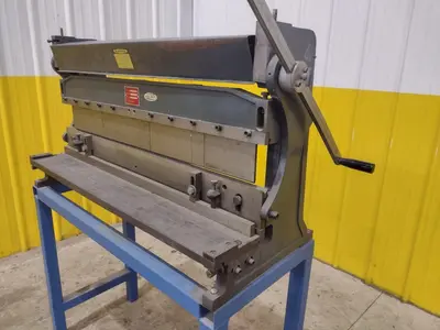 40" WELBILT HAND PRESS BRAKE & SHEET ROLLER: YOBRO #25208
