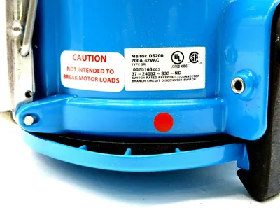NEW MELTRIC CORP. 37-24052-S33-NC RECEPTACLE CONNECTOR 200A 3724052S33NC