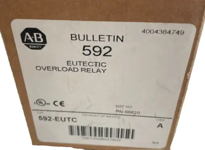 A / B 592-EUTC OVERLOAD RELAY SER.A 592EUTC NEW SURPLUS
