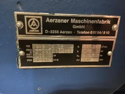 New | in-Stock AERZENER GMB-16.12 Blowers Ohio US | Surplus Asset Holdings #1206164