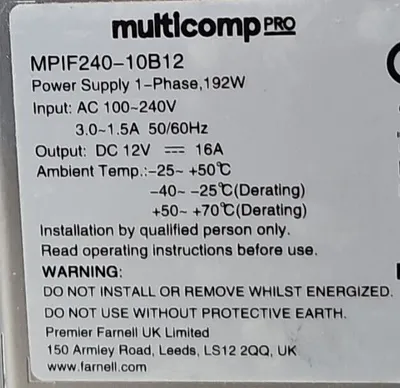Used MULTICOMP PRO _UNKNOWN_ Relays & Switches South Carolina US | Palmetto Automation #1163583