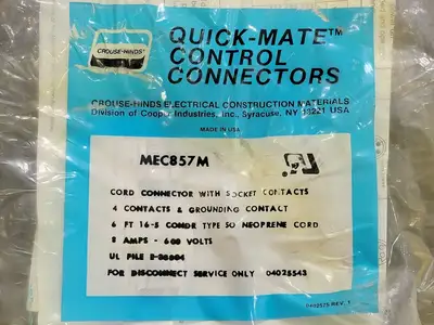 USED CROUSE-HINDS MEC857M