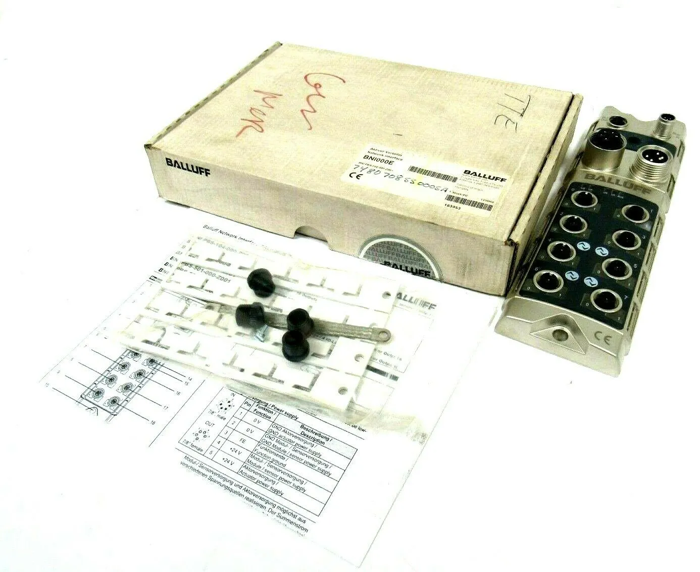 NEW BALLUFF BNI000E ACTIVE SPLITTER BNI-PBS-502-000-Z001