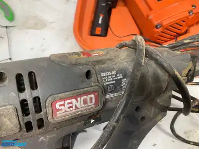 Assorted Powered Tool Lot Including (1) Paslode Framer with Battery, Charger, and Case, (1)...