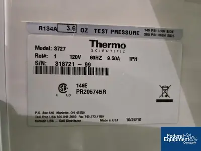 Used Thermo Scientific Thermo Scientific refrigerator Lab Refrigerators Ohio US | Federal Equipment Company #1256577