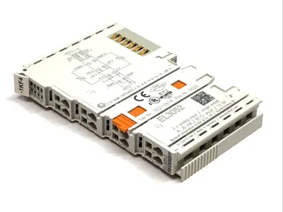 USED BECKHOFF ETHERCAT 2-CHANNEL ANALOG INPUT TERMINAL 4-20MA 12BIT MODULE