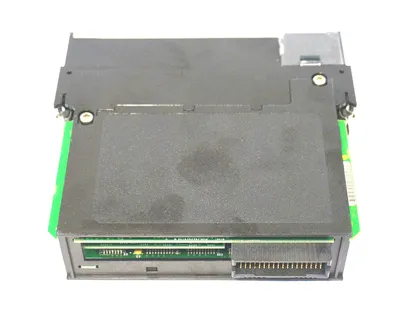 USED ALLEN BRADLEY 1756-L55/A PROCESSOR REV. E01 W/ 1756-M14 MEMORY SER. A 1756L55