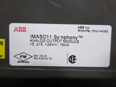 ABB / Bailey Controls IMASO11 Symphony Analog Output Module Used