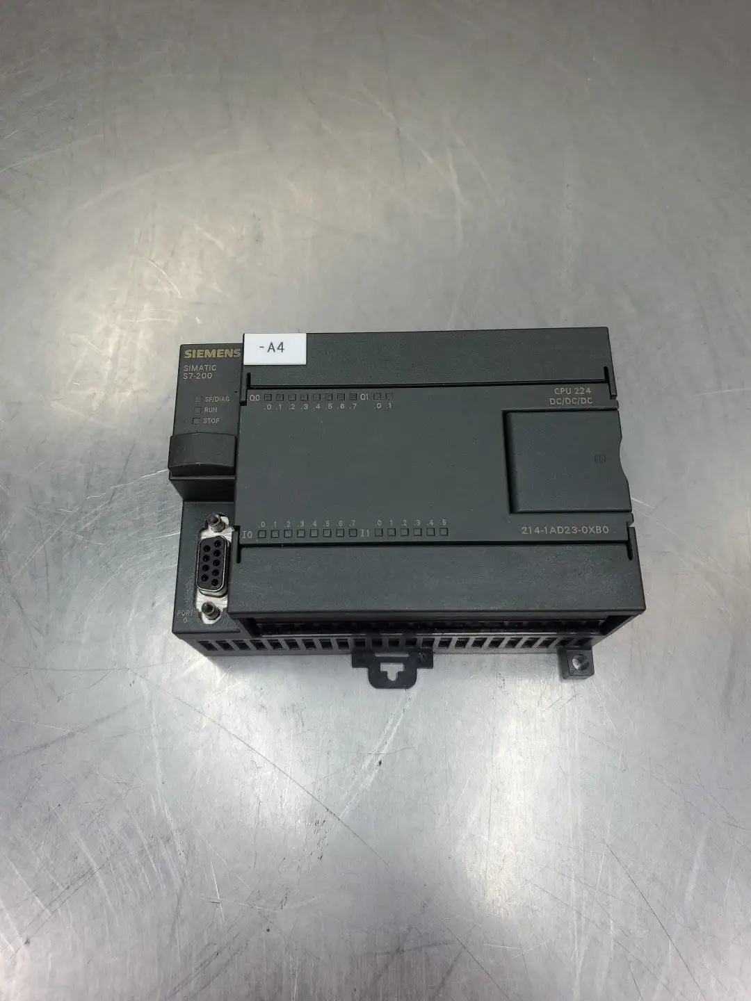 USED Siemens 6ES7 214-1AD23-0XB0 SIMATIC S7-200 CPU 224 Module, 21-28VDC