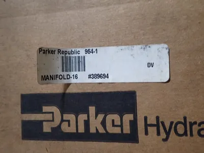 Parker Hydraulic Pressure Regulator W/ Valve