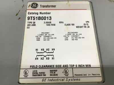 USED GENERAL ELECTRIC 9T51B0013
