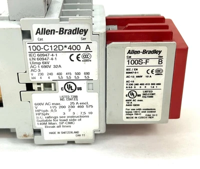 USED ALLEN BRADLEY 100S-C12DJ404C