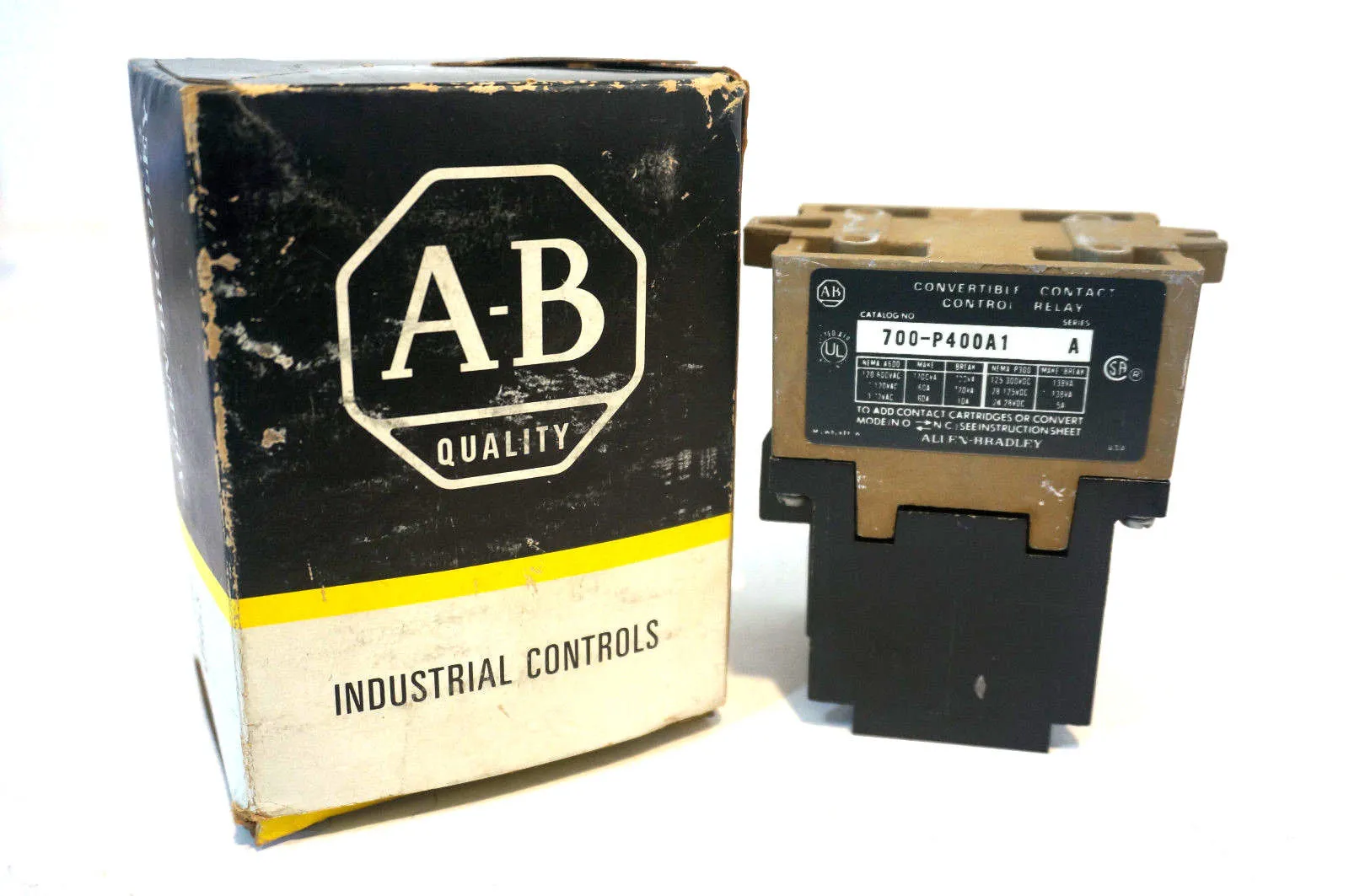 ALLEN BRADLEY 700-P400A1 AC RELAY SER.A 700P400A1
