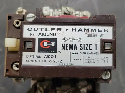 USED CUTLER-HAMMER A10CN0